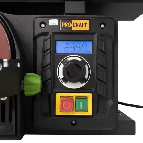 Дисково-стрічковий шліфувальний верстат Procraft BDS400S гріндер 9