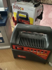 Комплект Bosh 60Ah Інвертор 550w зарядка Pulso Для світла та роботи