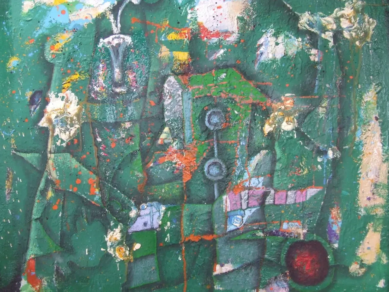 ЧСЗХУ Громовий О. Закарпатская школа роз. 100 х 115 см. х.м. 2020 р. 2