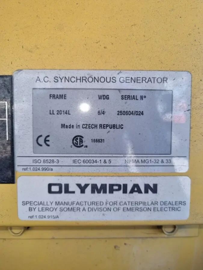 Генератор Cat Olimpian 80 кВА 7