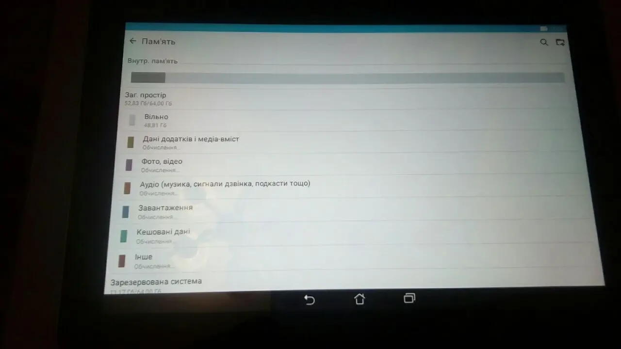 Планшет Asus ПК 5