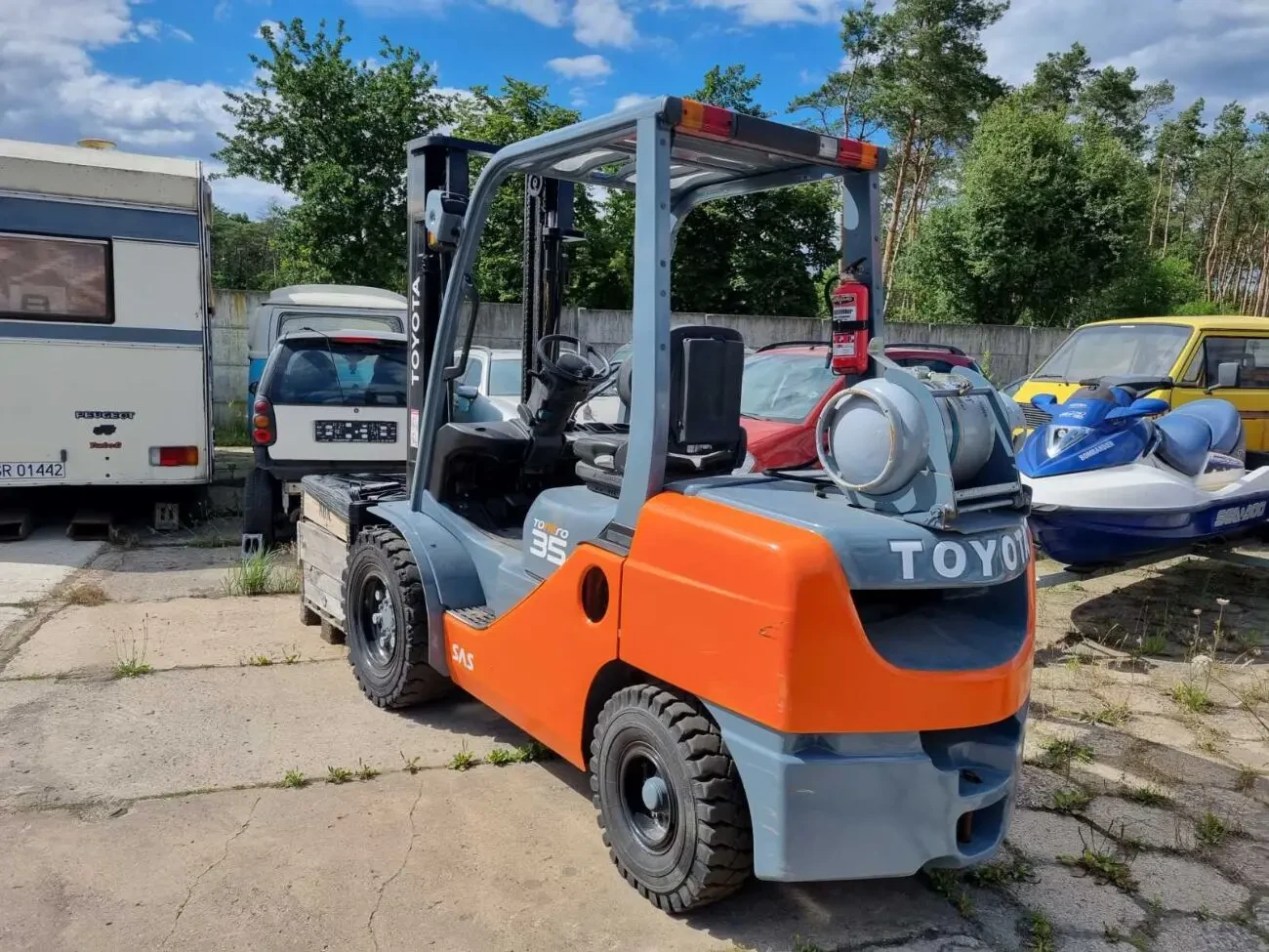 Навантажувач TOYOTA 02-8FGJF35 5
