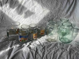 банки скляні 485 мл.під капронову кришку.