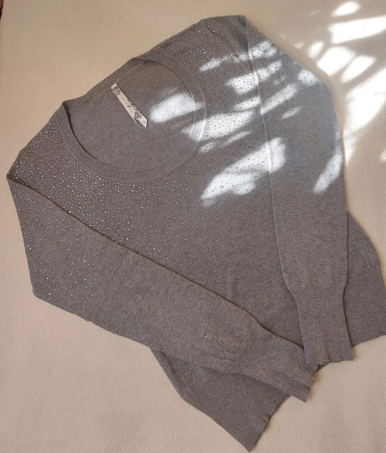 Женская кофточка свитер в стразах Piazza Italia