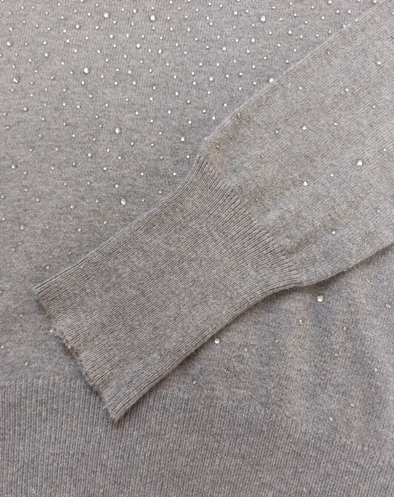 Женская кофточка свитер в стразах Piazza Italia 8