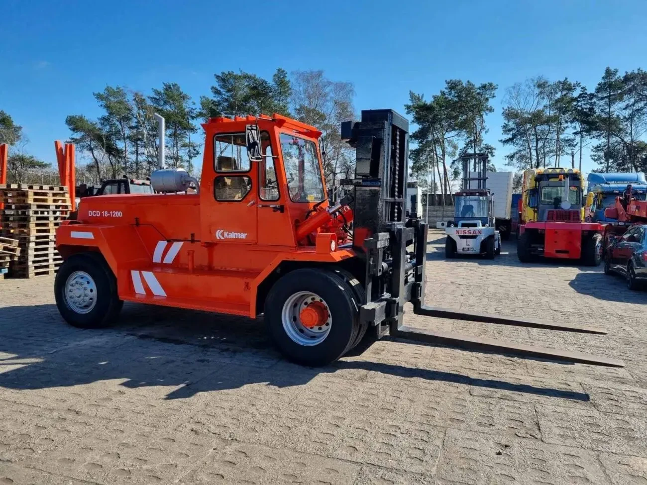 Навантажуач KALMAR DCD 15-1200 імпорт Швеція 2