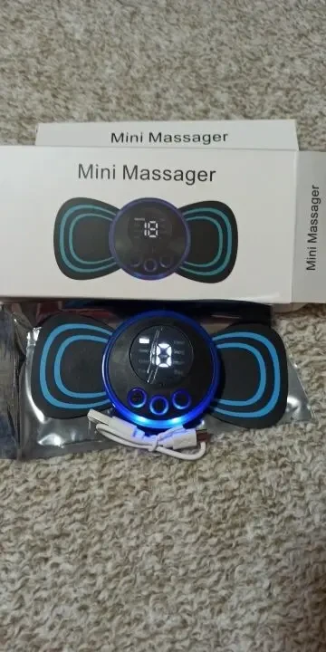 Електромасажер для м'язів і всього тіла, міостимулятор метелик EMS 2