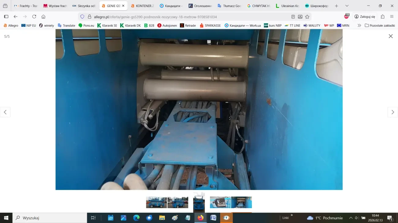 Ножичний підйомник GENIE GS5390 5