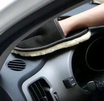 Рукавичка, губка для миття автомобіля із мікрофібри