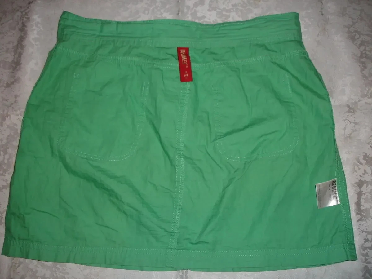 Юбка/СПІДНИЦЯ 10-ка (44 р.). ЗЕЛЕНА. Бренд DENIM Co. НАТУРАЛЬНА. 6