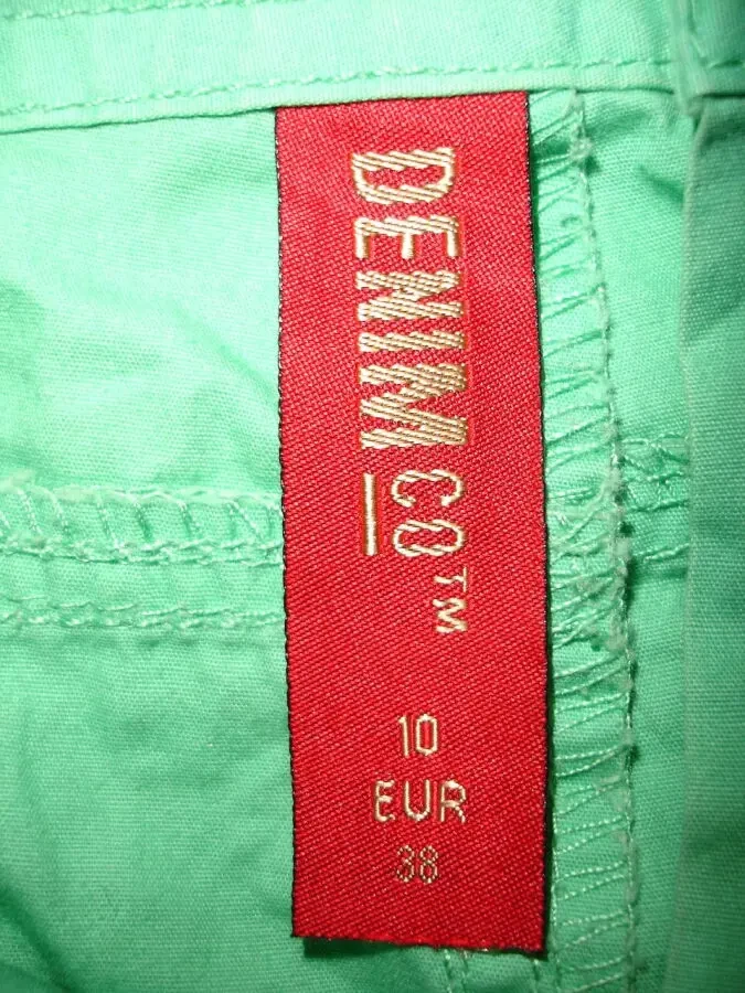 Юбка/СПІДНИЦЯ 10-ка (44 р.). ЗЕЛЕНА. Бренд DENIM Co. НАТУРАЛЬНА. 4