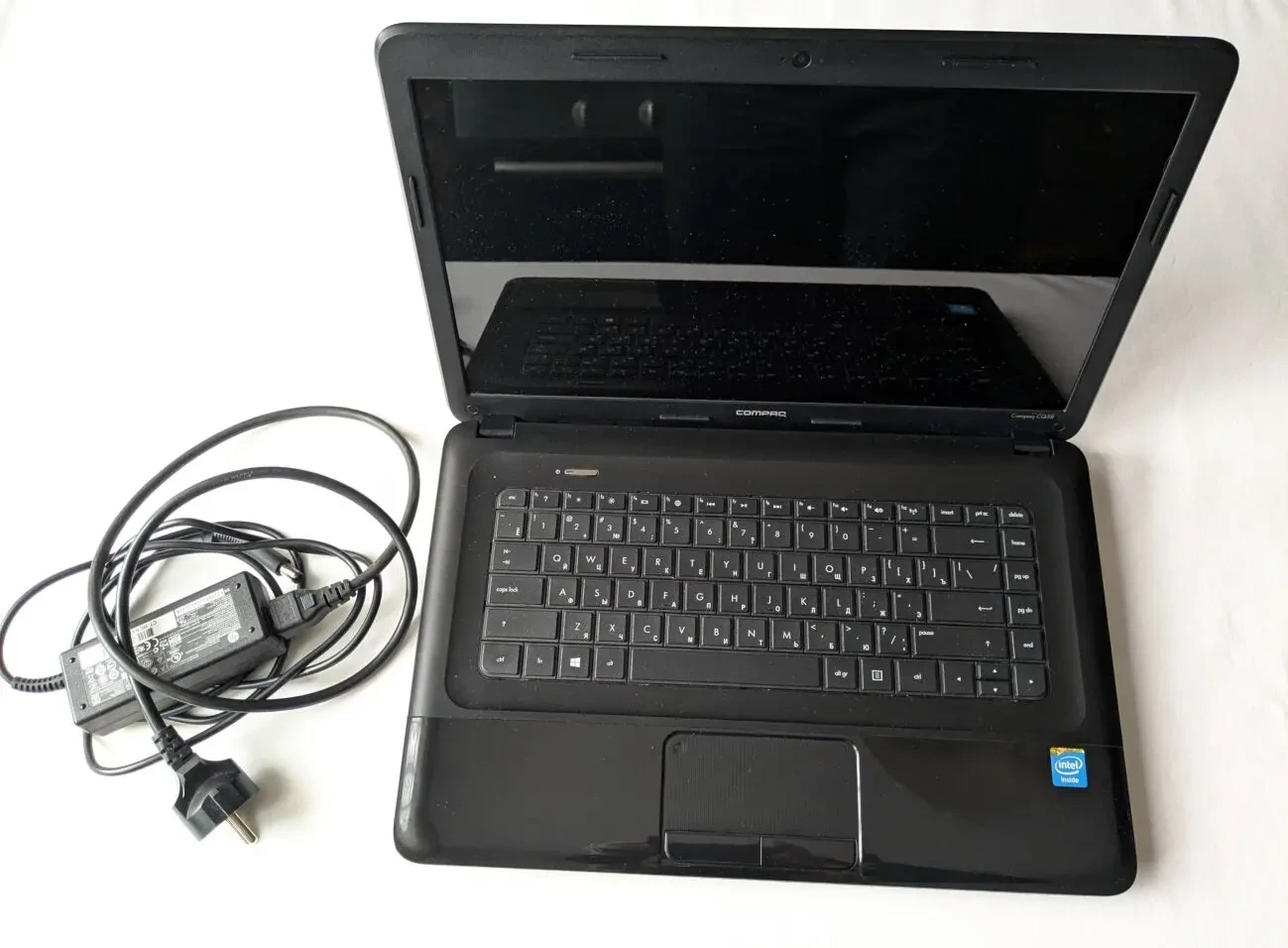 Ноутбук HP Compag CQ58 (б/у) на SSD-диске, отличное состояние 2