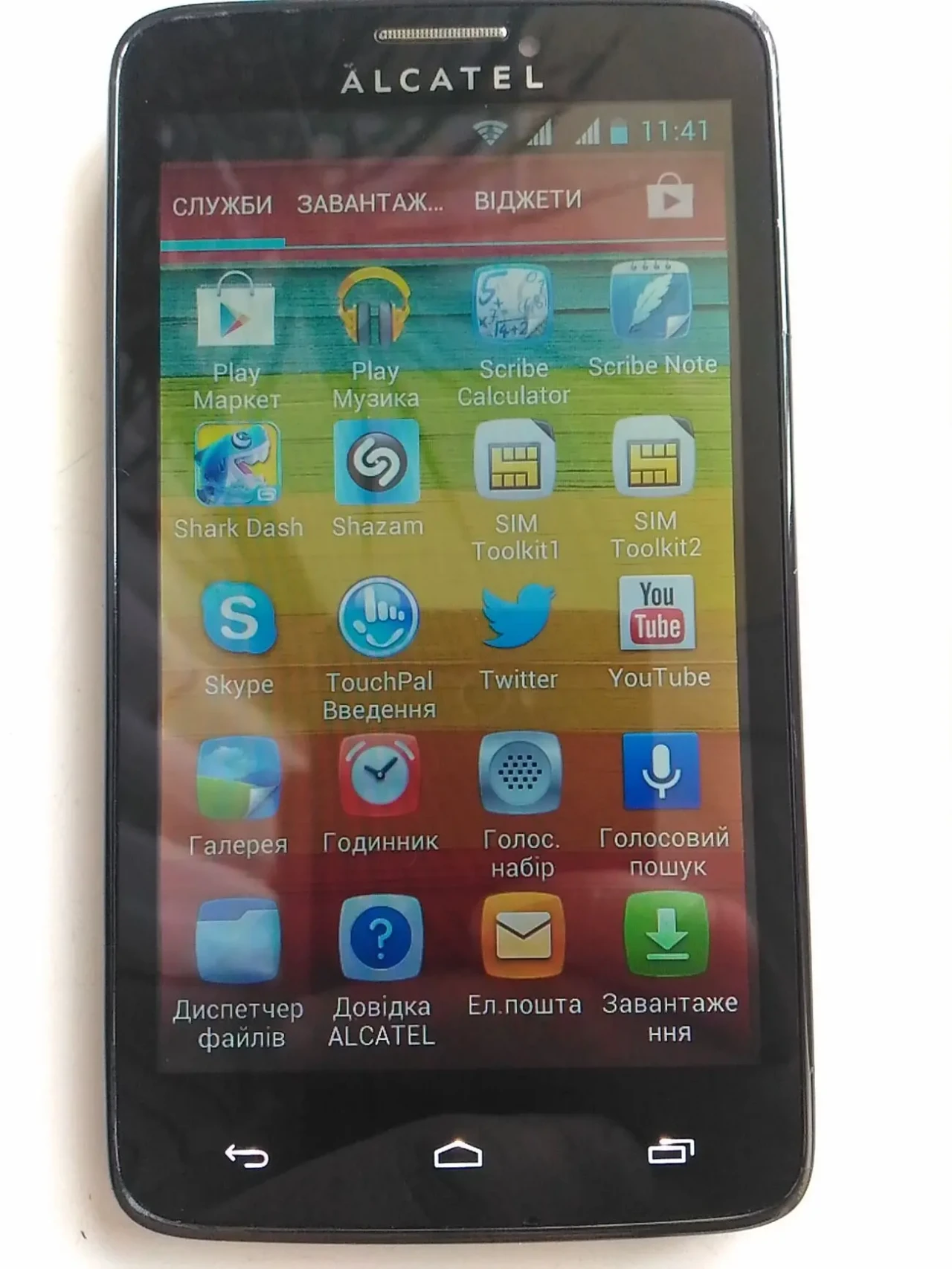 Alcatel 8000D телефон 7