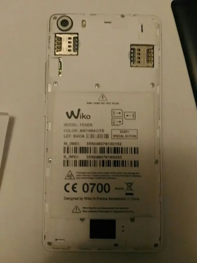 Wiko Fever 4G телефон 8