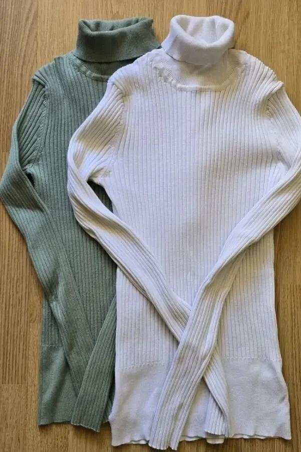 Гольф-водолазка рубчик длі дівчинки, пара