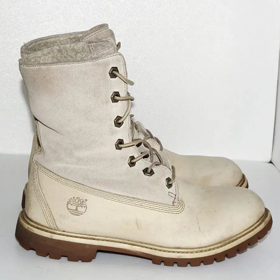 Timberland женские ботинки US 7W 24 см. нубук замша тимберленды 4