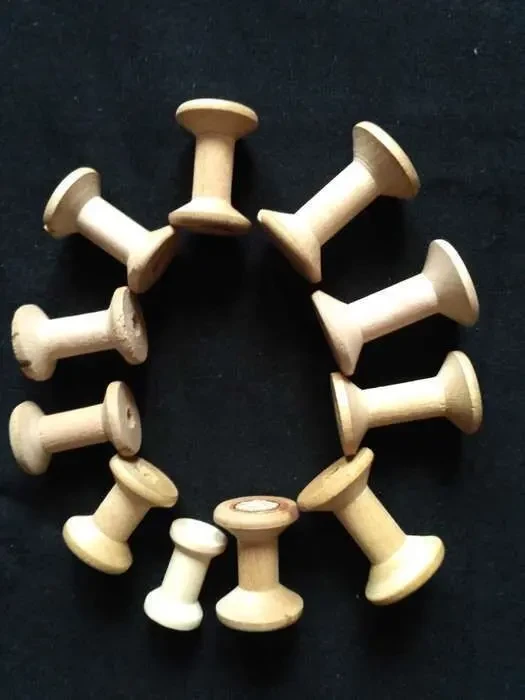 Катушки Катушка деревянная пустая, из ссср, 11 штук 7