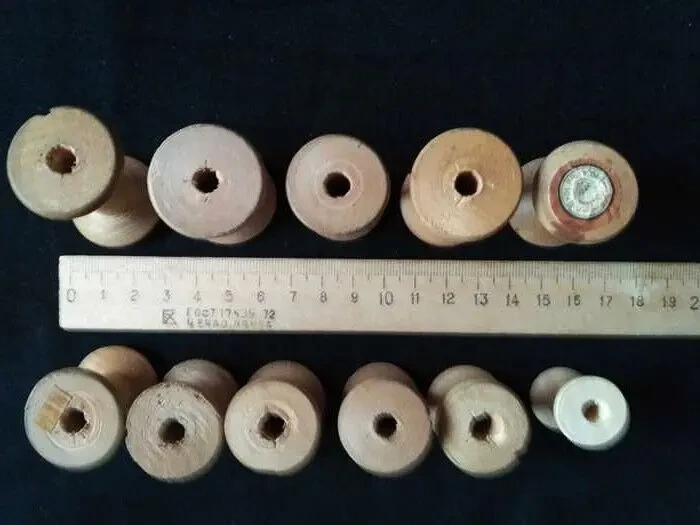 Катушки Катушка деревянная пустая, из ссср, 11 штук 5
