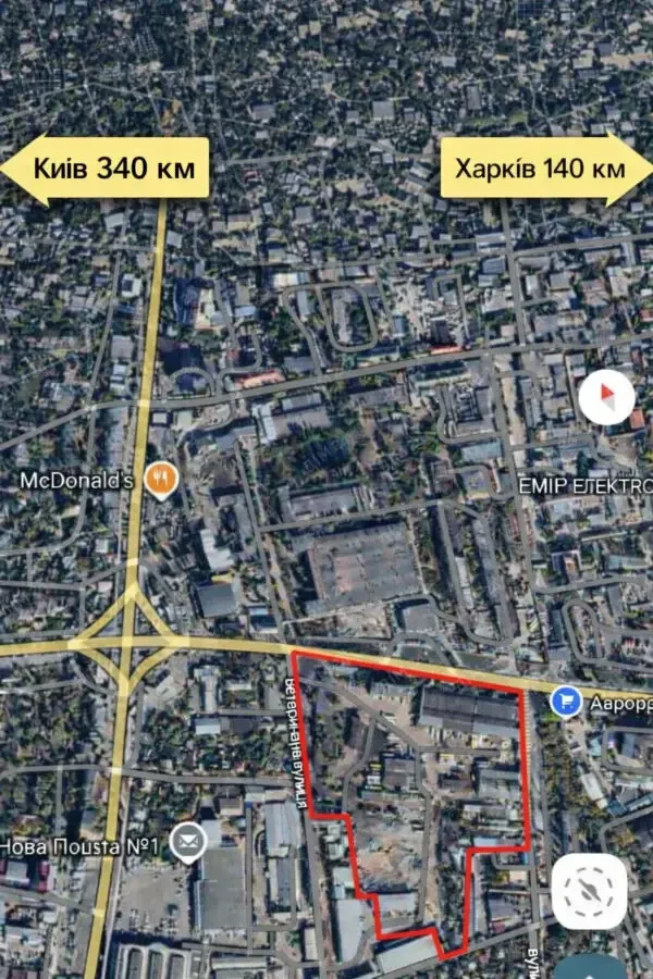 АТП, 5га площі на трасі Київ-Харків