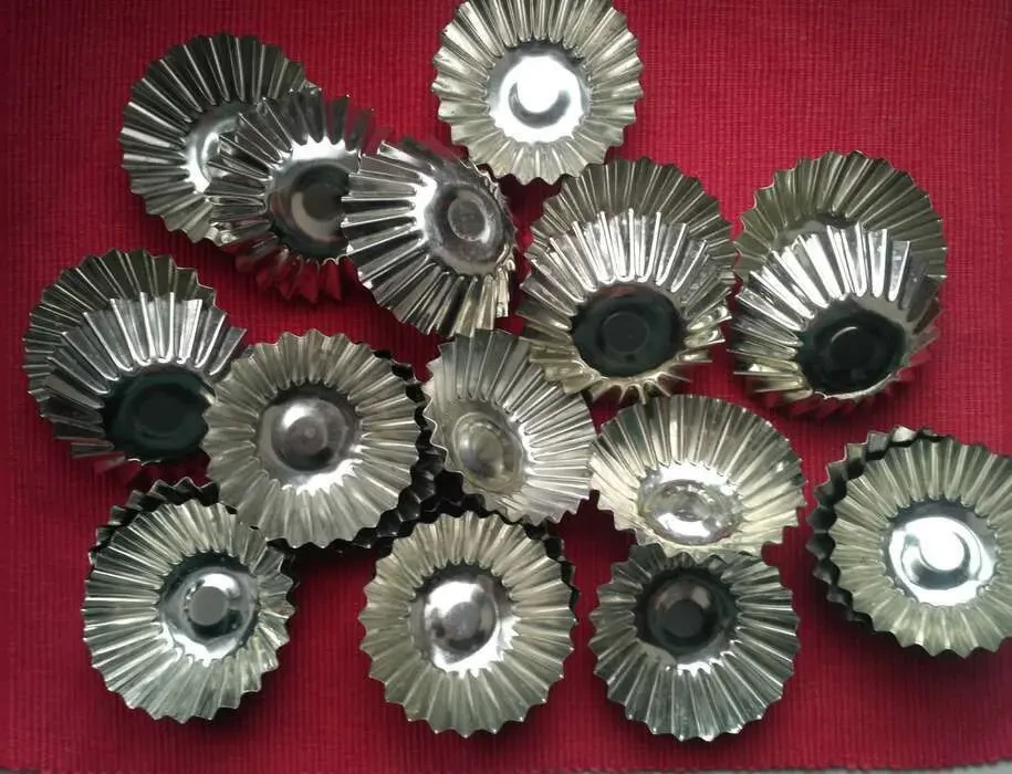 Новые формочки для кексов, маффинов, корзинок, пищевой металл, набор 5