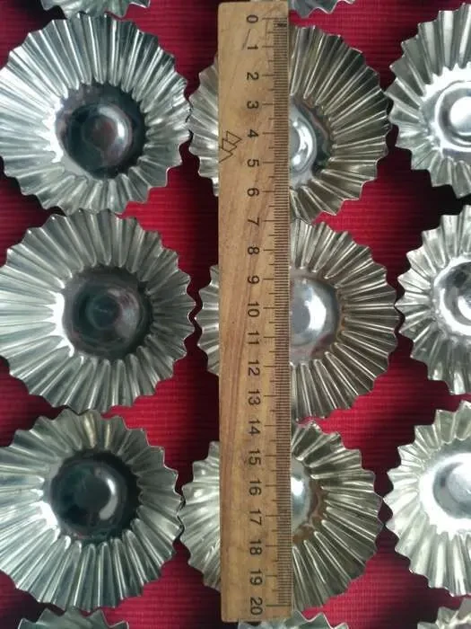 Новые формочки для кексов, маффинов, корзинок, пищевой металл, набор 10