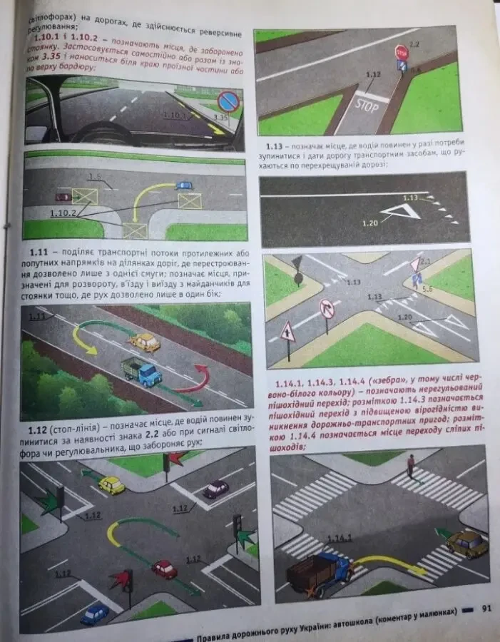 Правила дорожнього руху України ПДР 2018 року О. Я. Фоменко, В. Гусар 3