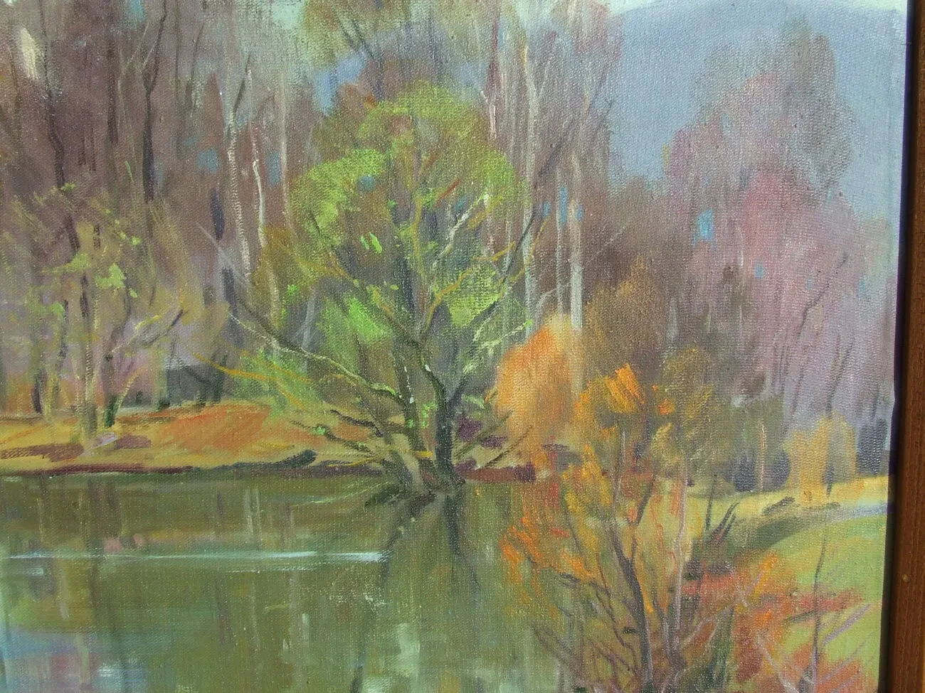 ЧСЗХУ  Сапатюк М.   п.о.  роз. 70х50см.  1980 гг. Закарпатская школа 4