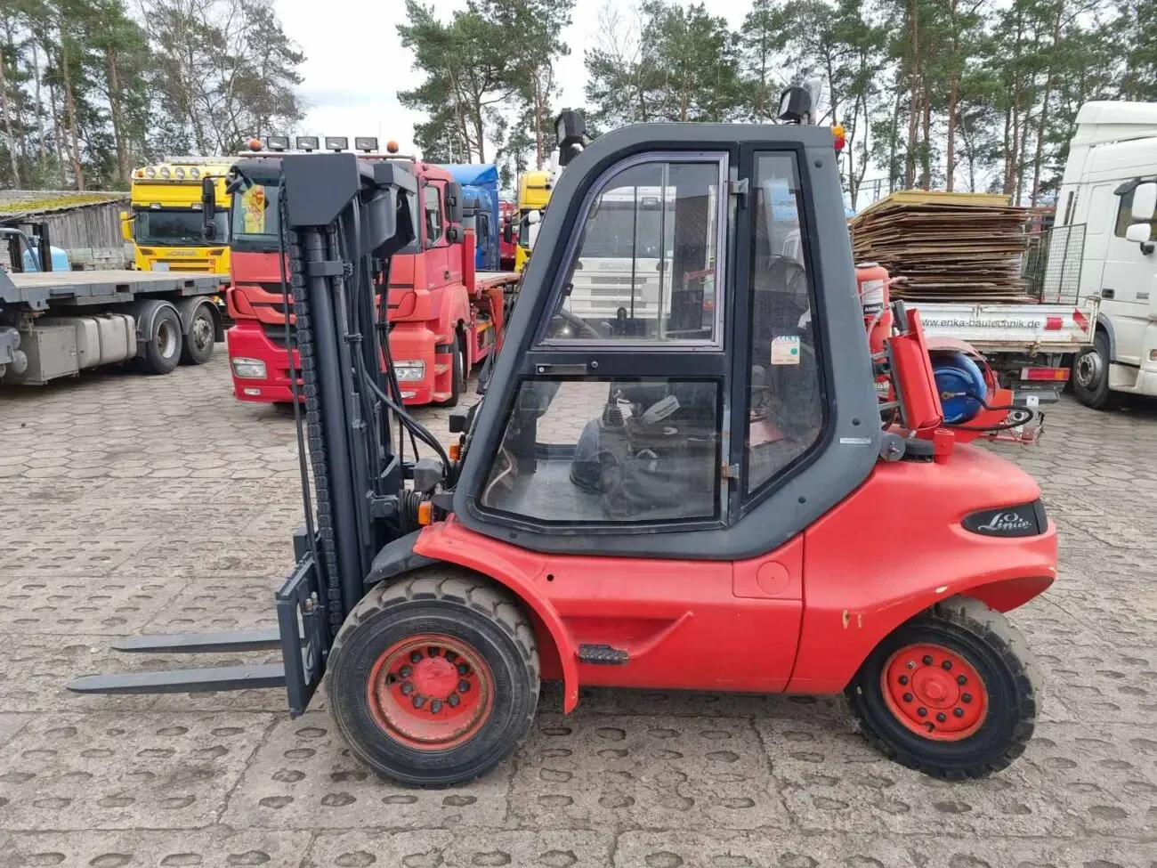 Навантажувач LINDE H45 LPG