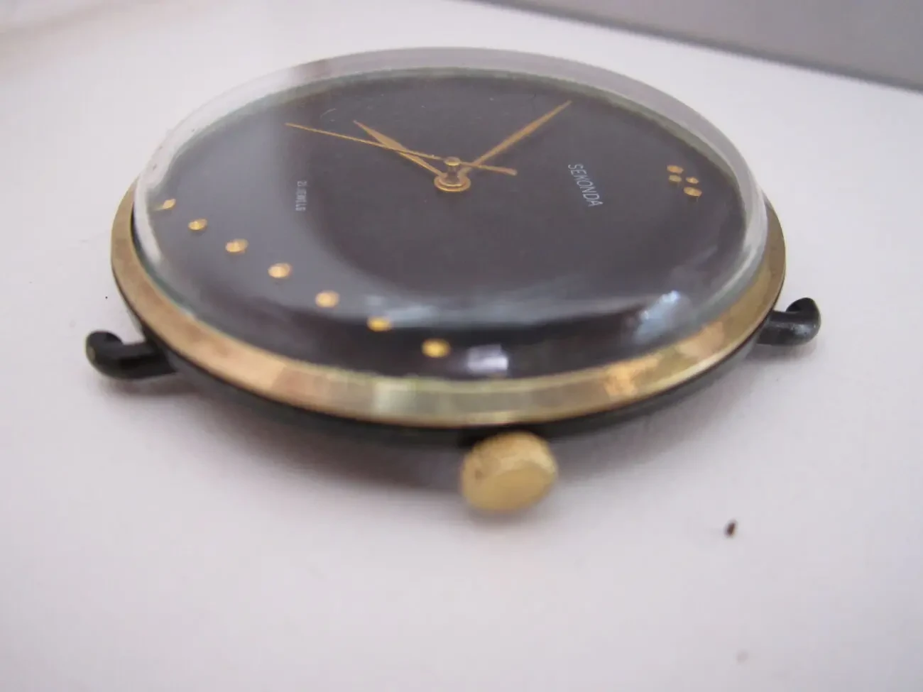 Часы мужские SEKONDA Кольцо позолота. СССР. 1 5