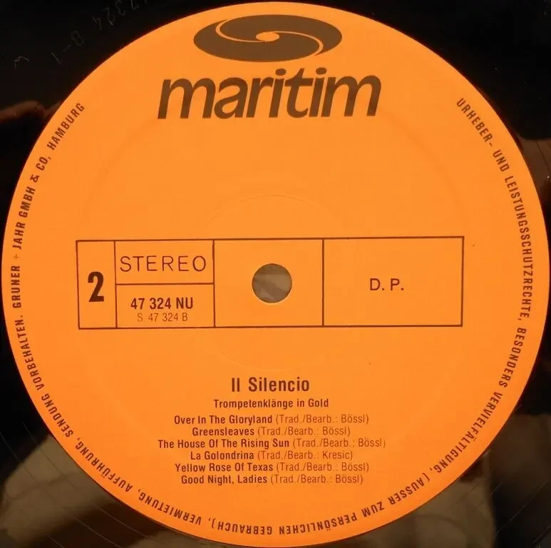 Виниловая пластинка Оркестр Кея Уэбба/ Kay Webb - Il Silencio 3