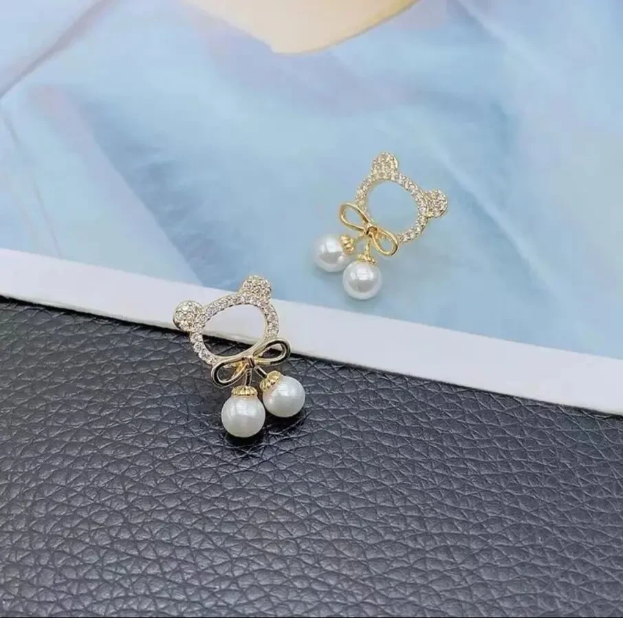 Серьги,сережки мишки 3