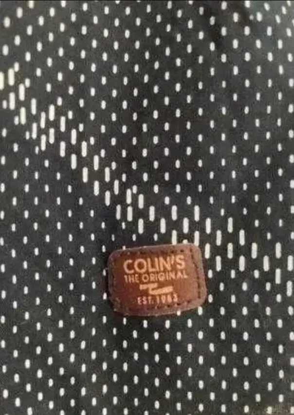 Темно-синя чоловіча сорочка Colin's для чоловіків L розмір 3