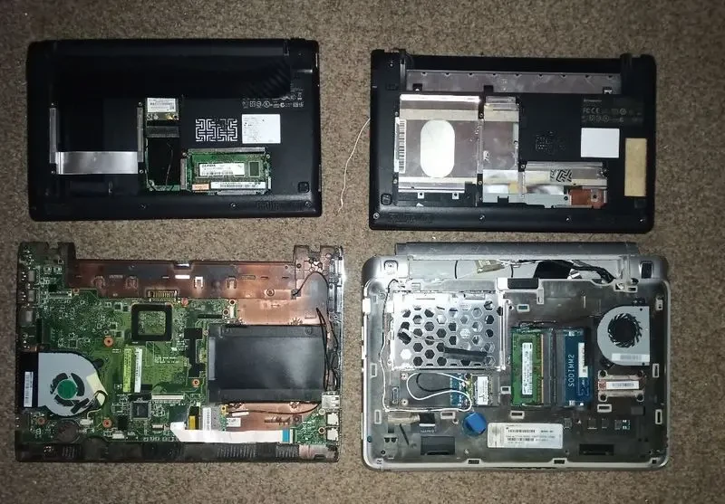 Три нетбука не комплектные 3