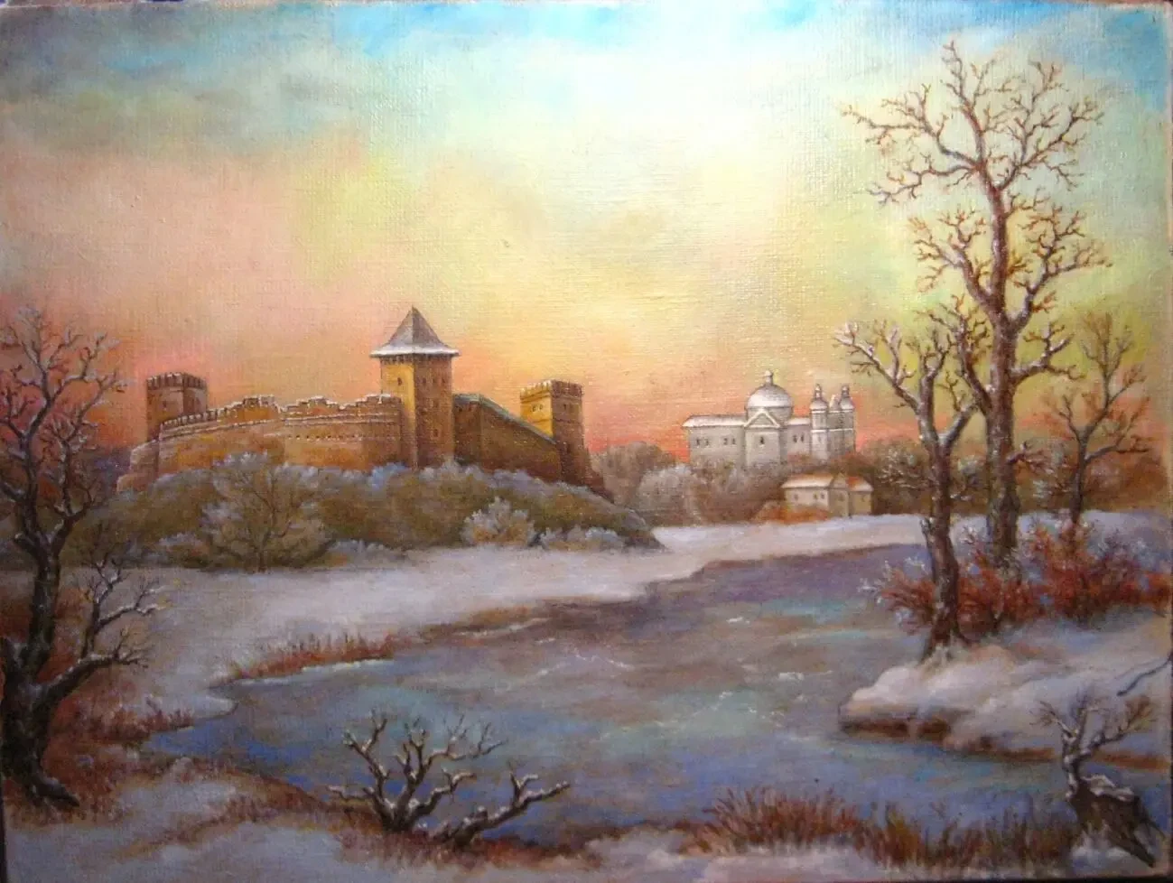 картйна  луцкйй  замок  зйма