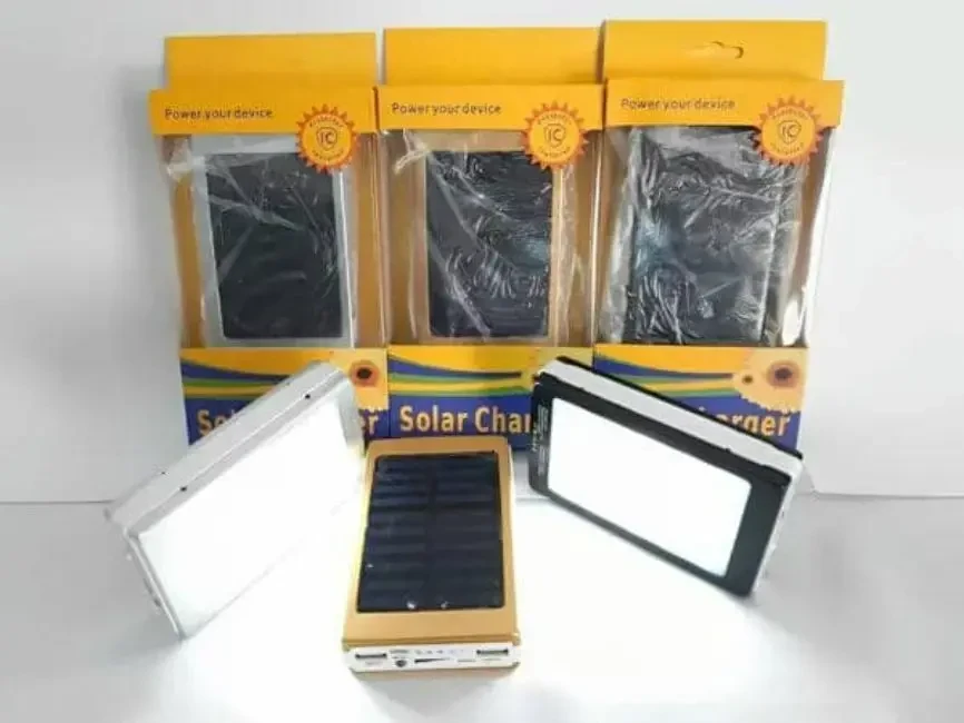 Повербанк 30000 мАг акумулятор для телефону зарядка від сонц 2