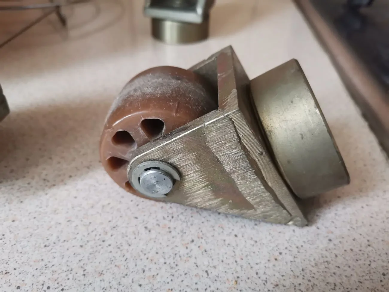 Колесо роликове поворотне промислове. Діаметр - 50 мм 4