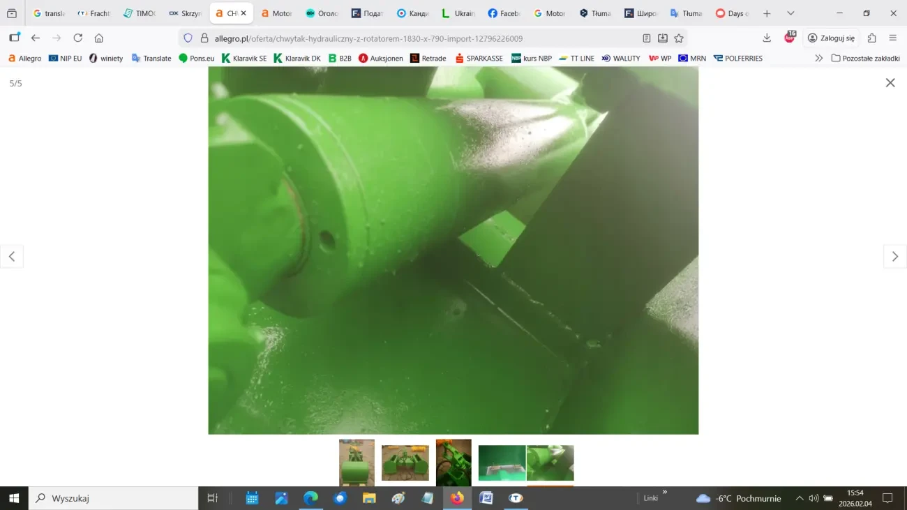 Гідравлічний захват з ротатором 1830 х 790 5