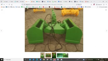 Гідравлічний захват з ротатором 1830 х 790