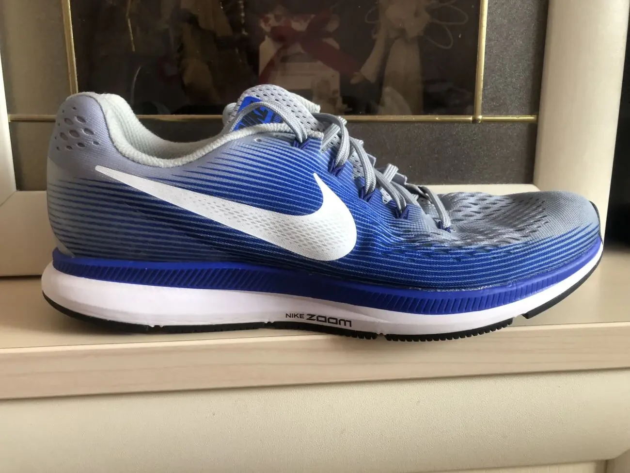 кросівки Nike Zoom Pegasus 44 у синьому кольорі. 2