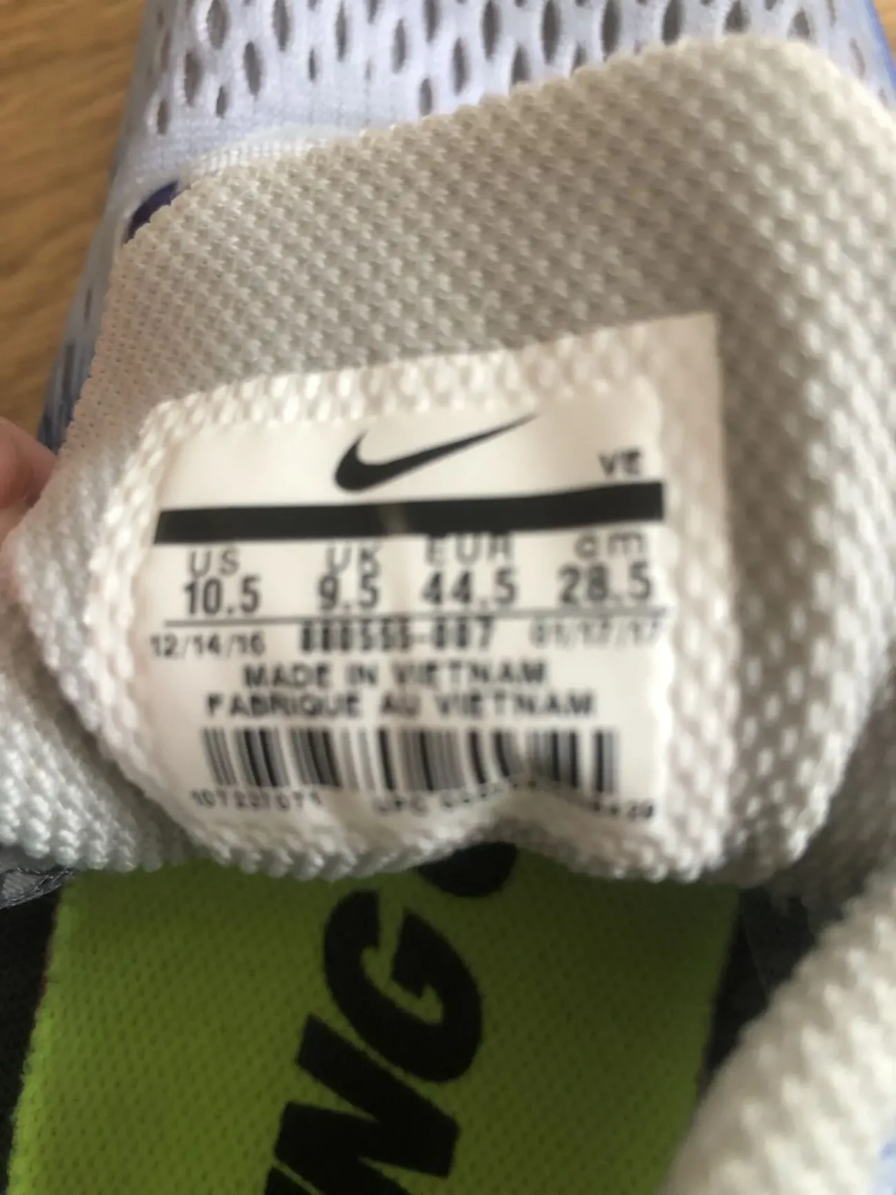 кросівки Nike Zoom Pegasus 44 у синьому кольорі. 7