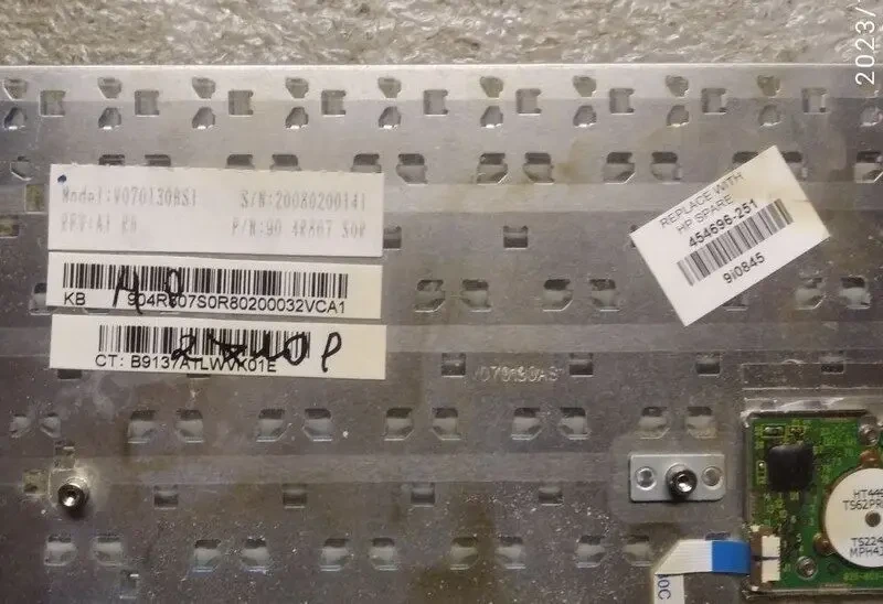 Клавиатура HP Elitebook 2710P 3