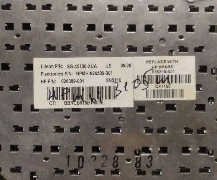 Клавиатура HP Mini 3105m 3