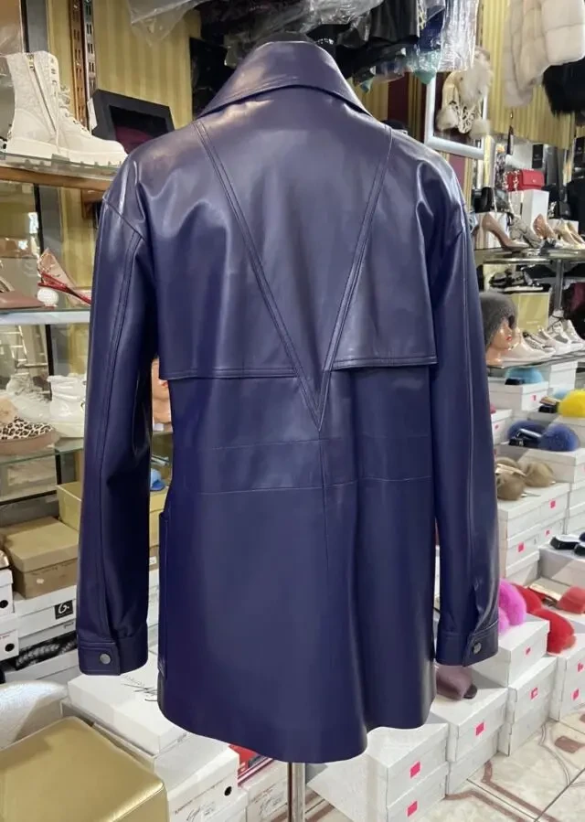 Жіночі куртки,мяка шкіра лайка,з пітоном 3