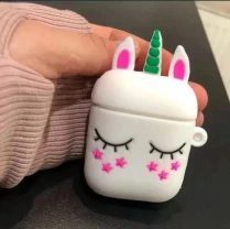Чудовий кейсик, чохол Airpods 2 із єдинорогом