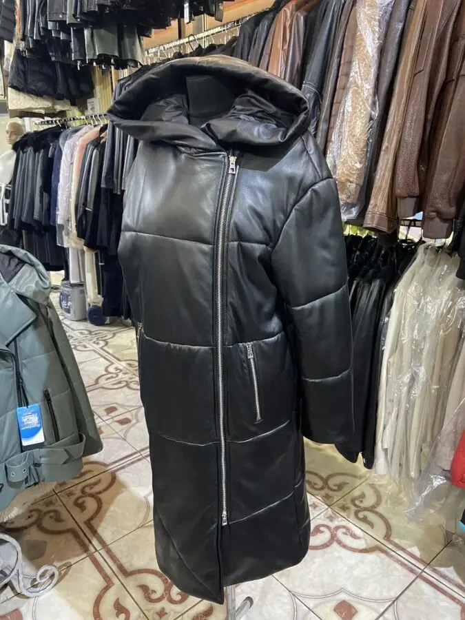 Шкіряний плащ,тренч,пуховик 7