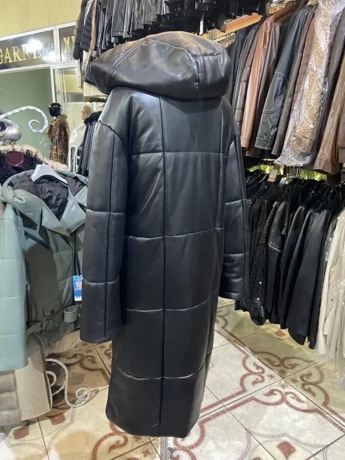 Шкіряний плащ,тренч,пуховик 9
