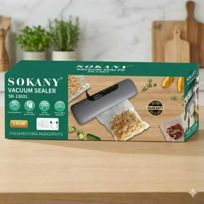 Вакуумний упаковувач продуктів Sokany SK-13031, 130 Вт 5