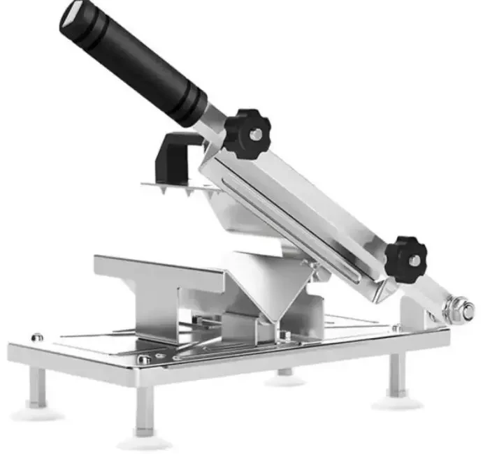 Ніж-слайсер станок для нарізки м'ясних, ковбасних та творожн 4