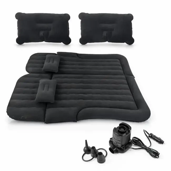 Надувний матрац у машину 175х125см з 2 подушками та насосом 4
