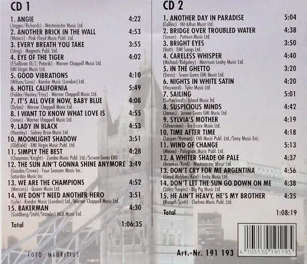 CD(2) Royal Philharmonic Orchestra - Classical Love And Rock Songs 2